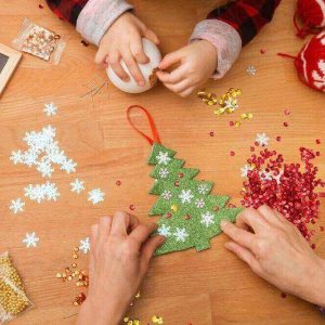 Ідеї ​​новорічної прикраси будинку своїми руками: паперова гірлянда та інші прості рішення