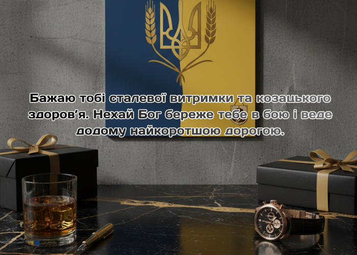 Привітання для воїна-захисника 🪖